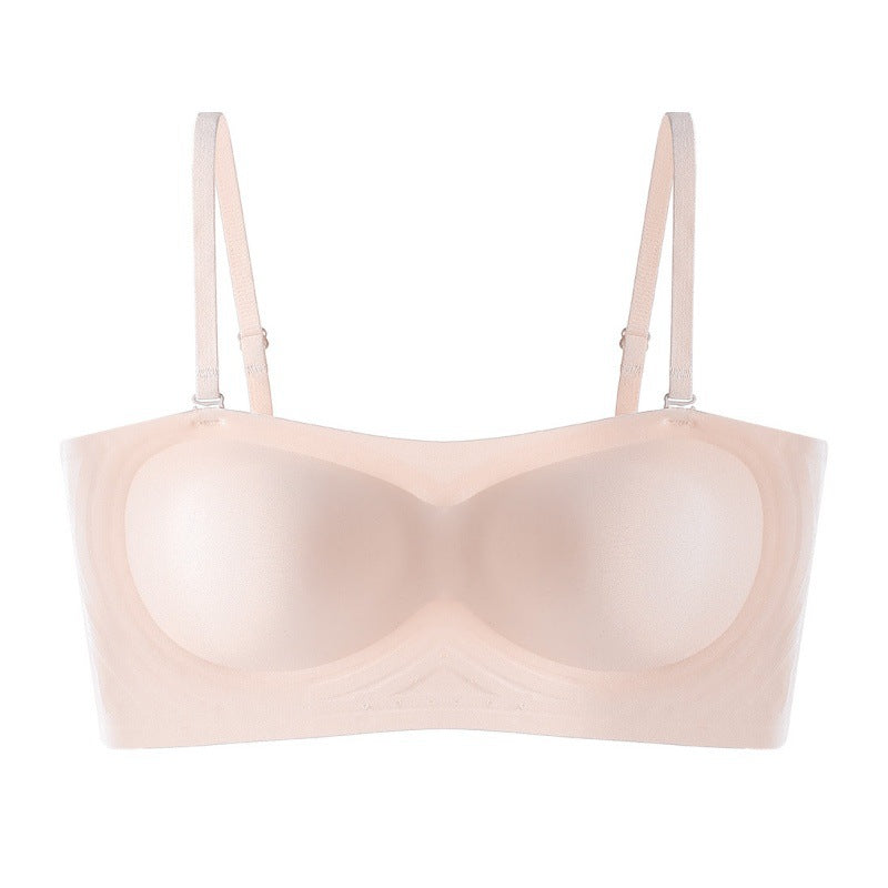 Strapless Seamless Bra for Summer with Sexy Back Design